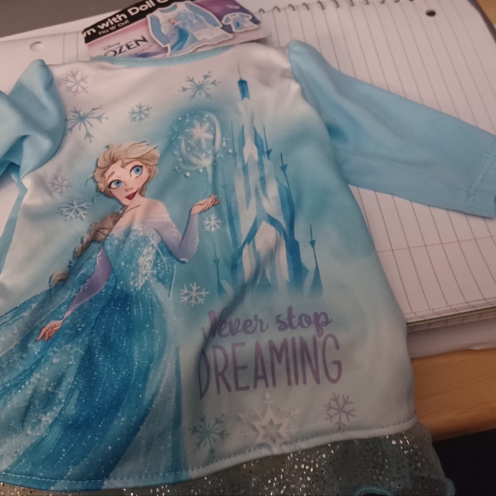 Frozen doll dress